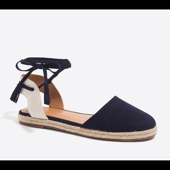 J. Crew Shoes - J Crew navy espadrilles | size 7